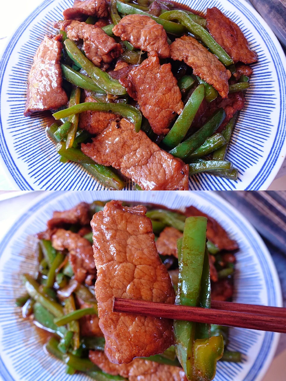 无敌下饭的『青椒炒牛肉』牛肉滑嫩的秘诀在这