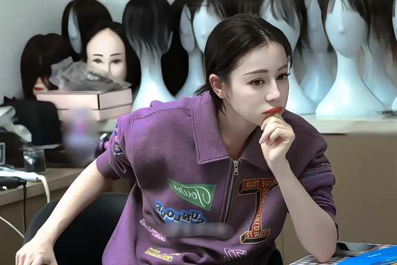 要疯了 又翻到你紫色外套