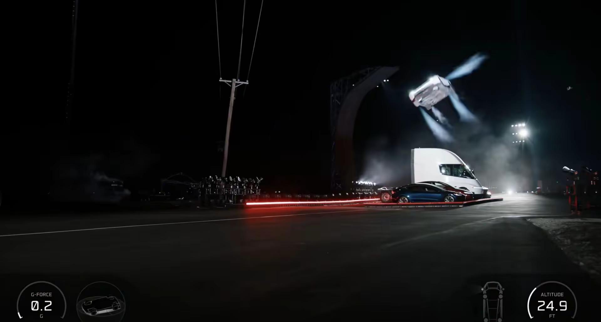 Tesla with SpaceX.特斯拉roadster 2 ， 2028年开启量产至此陆地上的极速以马赫定义SpaceX套件加持，让汽车第一次拥有了调整姿态的能力，完成了百年汽车工业里那些曾经的伟大设想“我见过不少东西，但这样的，我真没见过”
