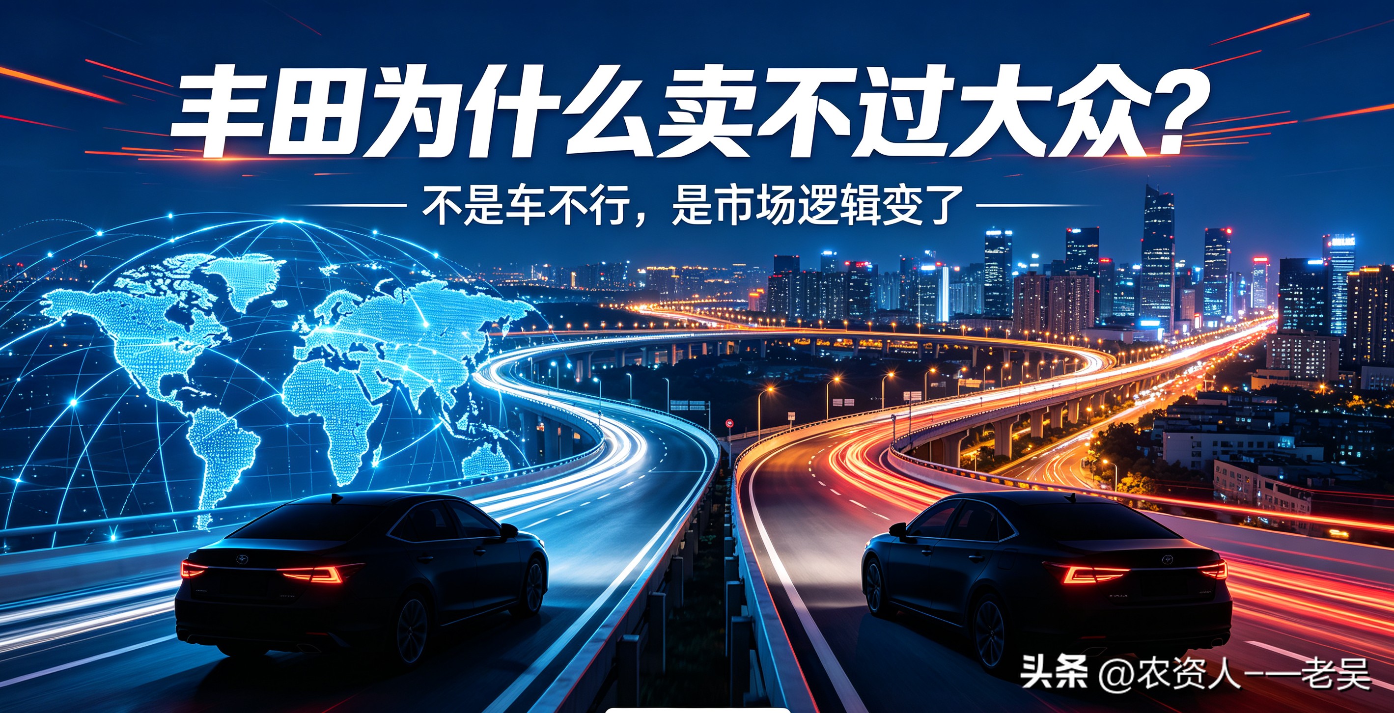 丰田的销量为什么没有大众高?
 
全球卖爆的丰田，为何在中国干不过大众？
 
很多人会有一个疑惑：丰田是连续多年的全球销量冠军，全球销量大幅领先大众 。但放到国内市场，大众的销量却常年压过丰田一头，形成“全球丰田强，国内大众强”的有趣局面 。
 
根源首先是入场时间的巨大差距。上世纪80年代，大