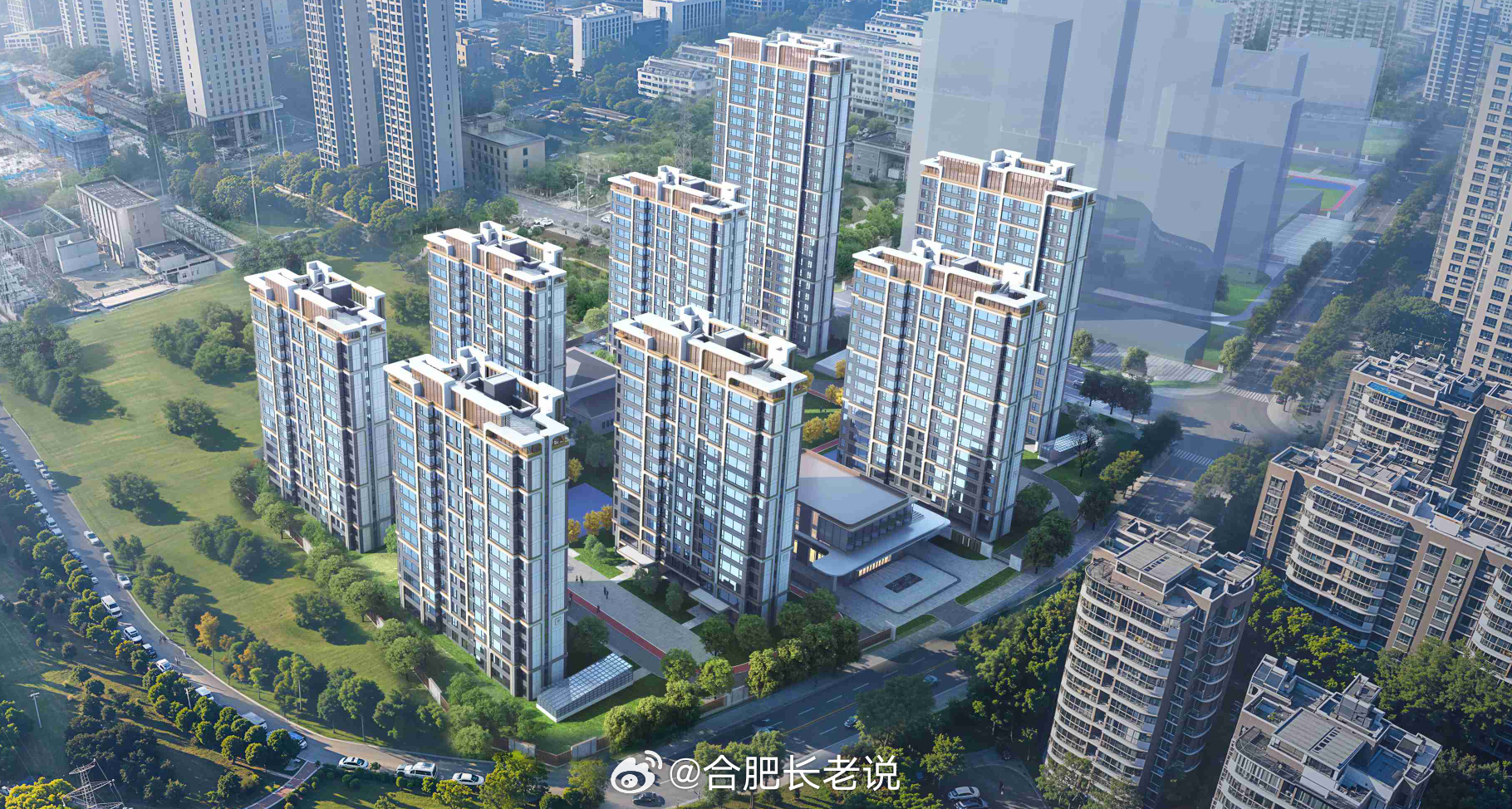 包河区BH202610号地块设计方案，位于科大花园西侧。 ​​​
