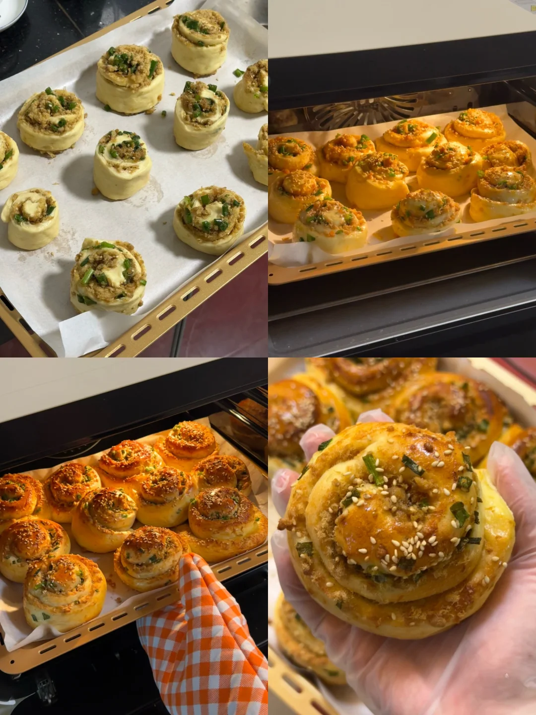 不需要整形只要一次发酵的面包/太简单啦！