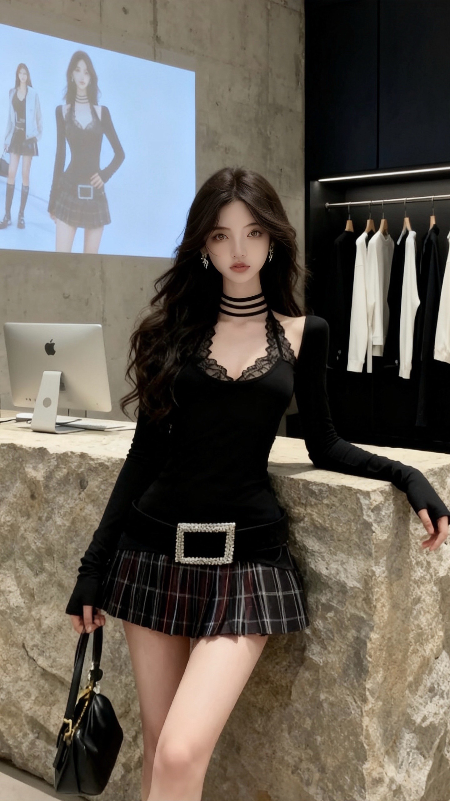 <p>时尚穿搭 高级感穿搭 气质女神穿搭 辣妹穿搭 财阀千金穿搭 <!...