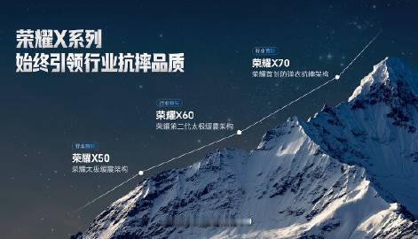 荣耀X系是用户非常的机型，从X50系列就开始关注了，防摔能力特强！