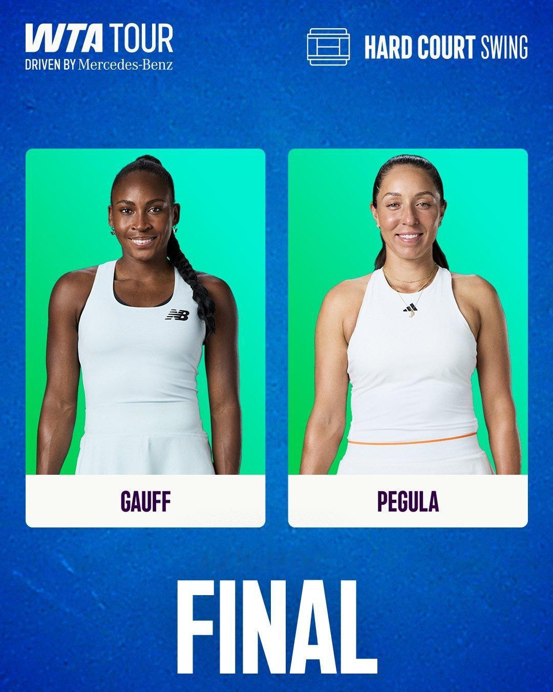 辛辛那提决赛是一场美国内战，好友对决！！Co佩第十次交手

半决赛：
高芙6-4/6-1贝莱克
佩古拉7-5/4-6/6-4斯瓦泰克

过去11年辛辛那提产生了11位不同冠军！

#佩古拉重返辛辛那提站决赛##高芙重返辛辛那提赛决赛##wta[超话]# ​