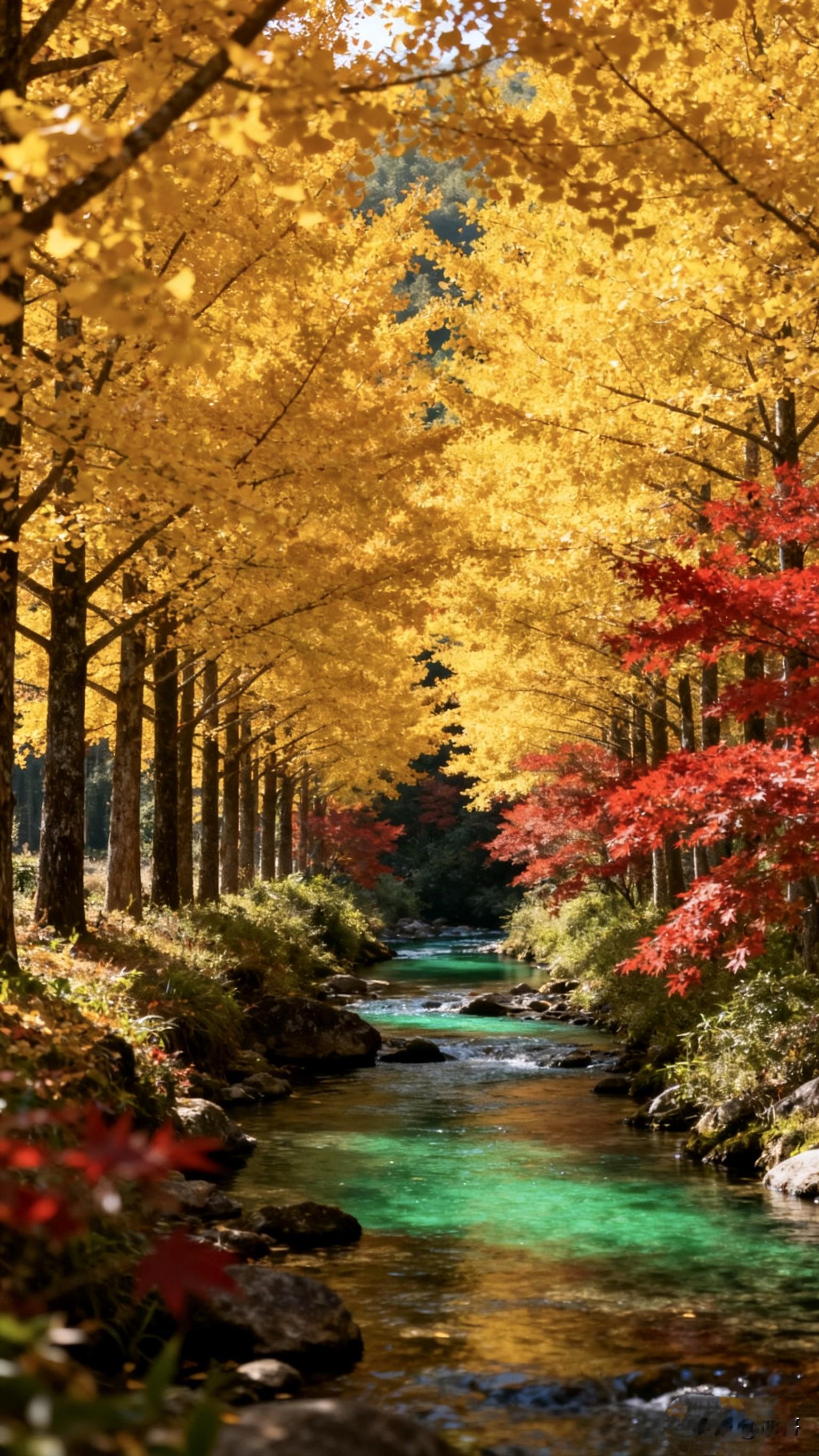 推荐广东秋冬美景     秋冬打卡涵盖落羽杉、红枫、粉花、碧水等元素...