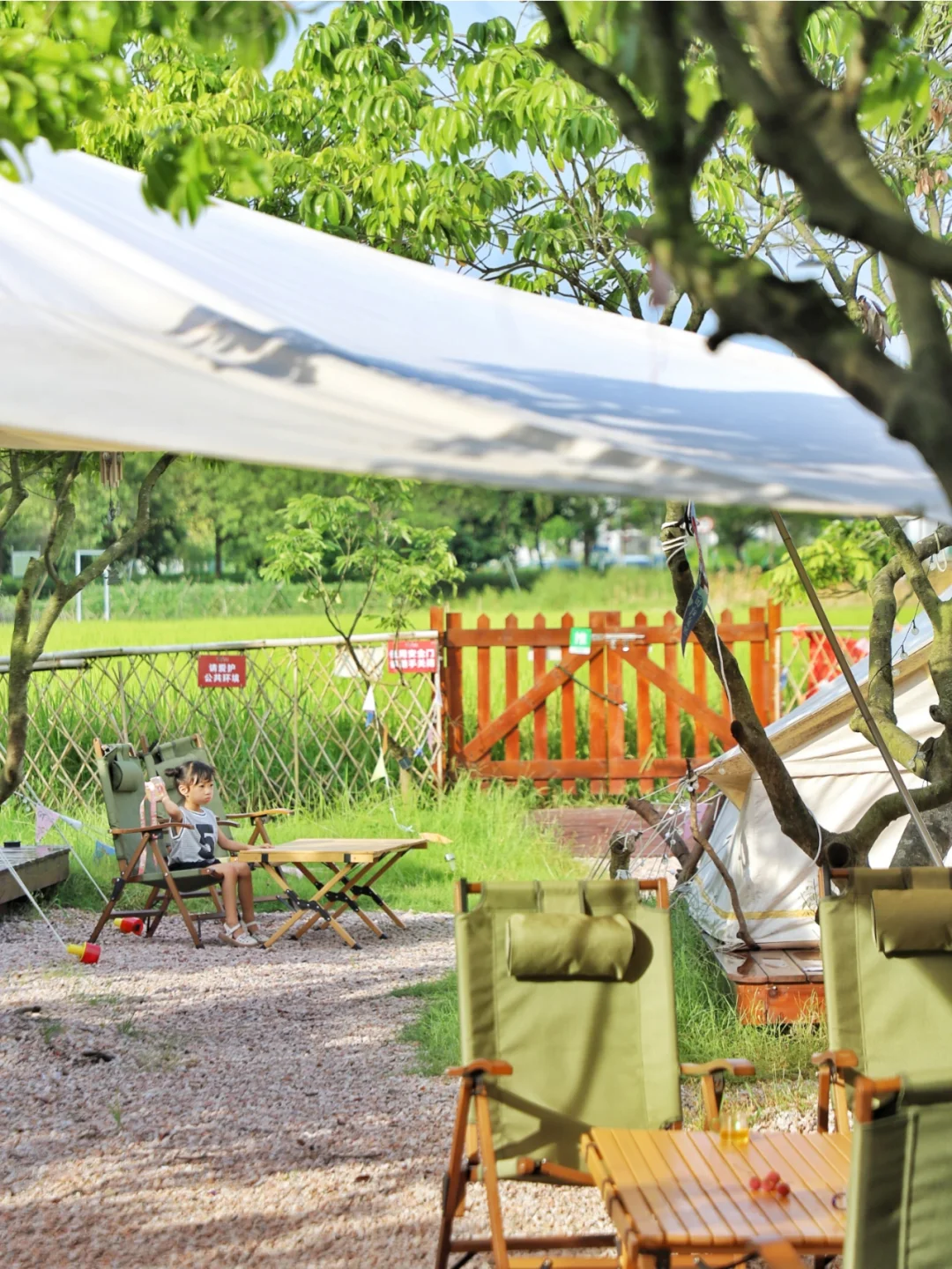 露营美食之旅 来到宫崎骏笔下的稻田乡村