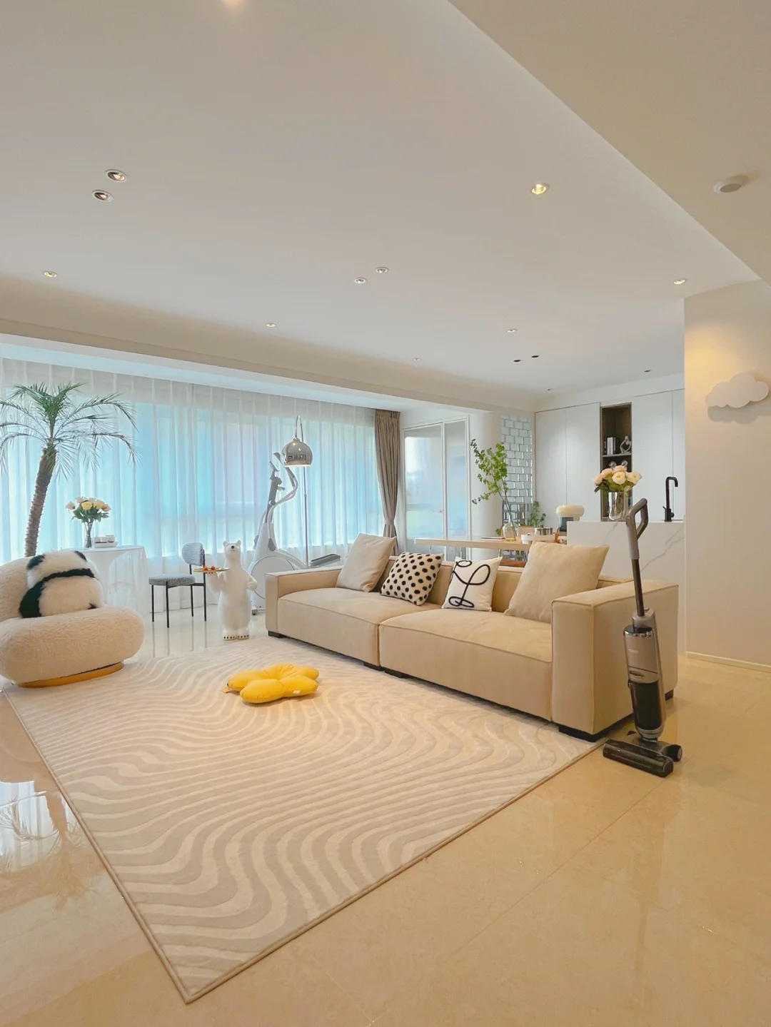 真的是120平米的小家｜为了干净我煞费苦心❗️