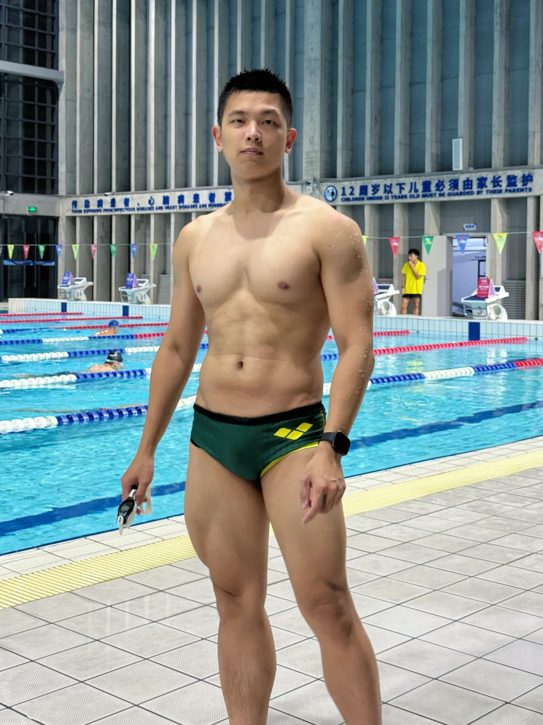 白天游完晚上游🏊🏻‍♂️