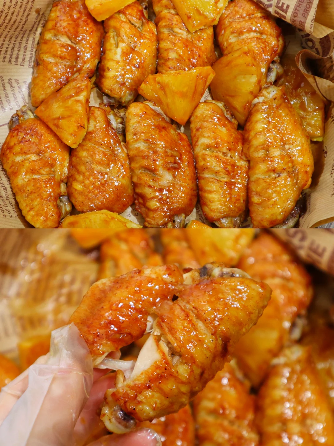 爱了这个泰式菠萝烤翅‼️这是什么神仙搭配🔥