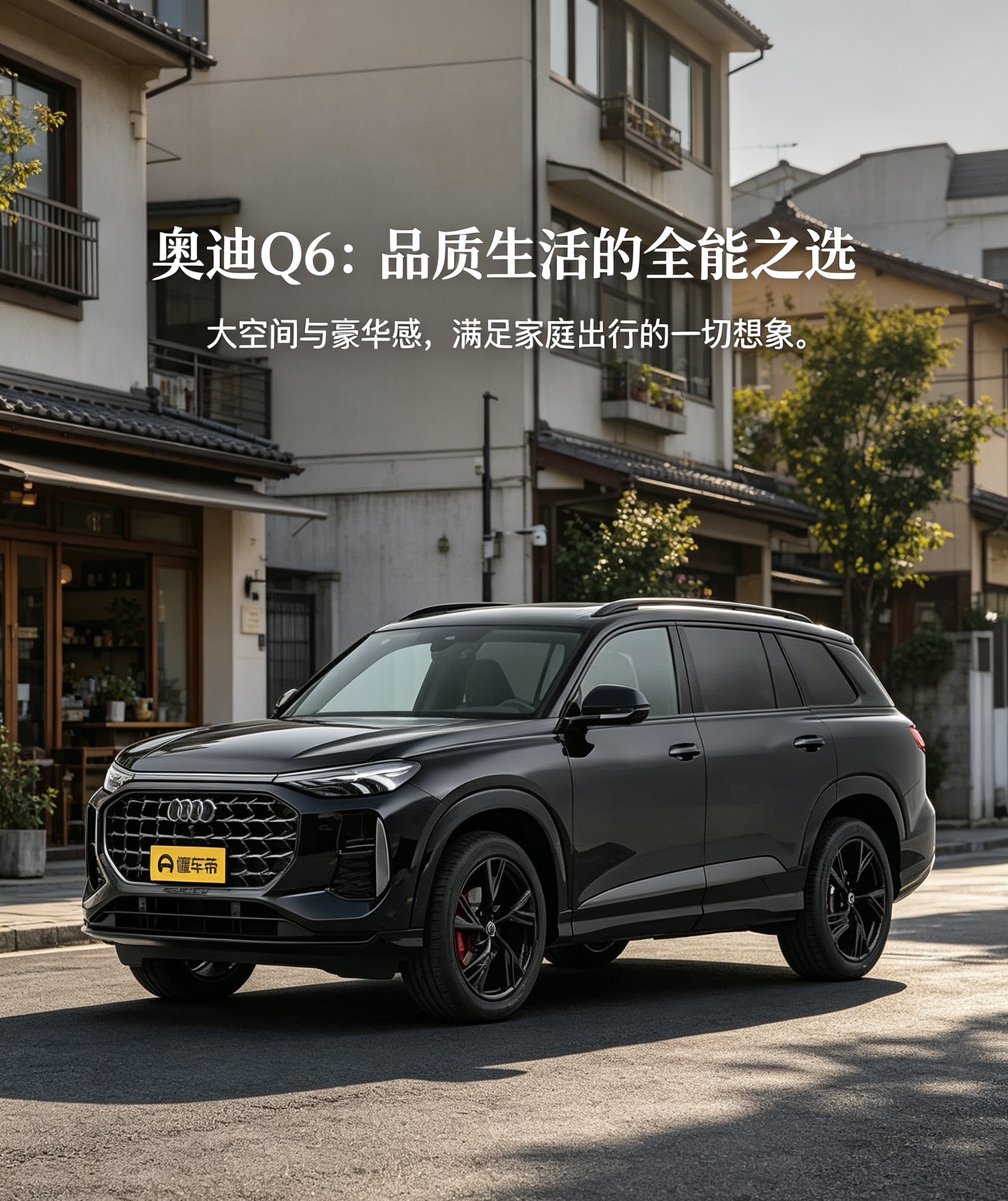 奥迪Q6这种豪华电车，很适合家里人口多，经常全家一起出门的朋友。6座7座可选，空间够宽敞，外观大气开出去也有面子。【来自懂车帝车友圈】