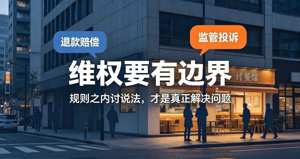 #顾客炸鸡吃出虫要求店主把虫吃下#这顾客本来是占理的一方，这么一闹，变成理亏的一方[偷笑]，维权要用合理的方式，要求赔偿也罢投诉12315也罢都可以，但不能采取这种侮辱人格的方式，同时也希望商家记住教训，食品安全是底线，换位思考顾客愤怒很正常！ ​