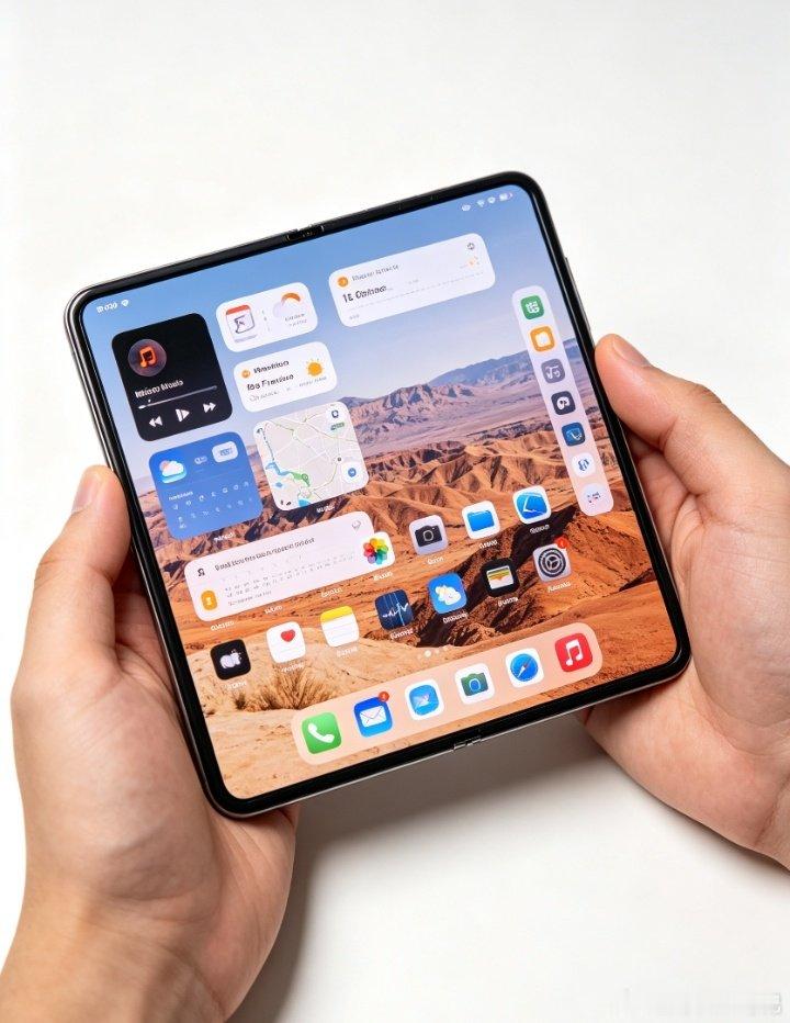 #iPhone Duo缺失两大功能#
[思考][思考][思考]聊聊iPhone Duo的取舍✨新机砍掉Face ID与独立长焦，换成侧边Touch ID。

[可爱]为了折叠大屏的轻薄形态做出妥协，实际影像与解锁体验有待实测。 ​