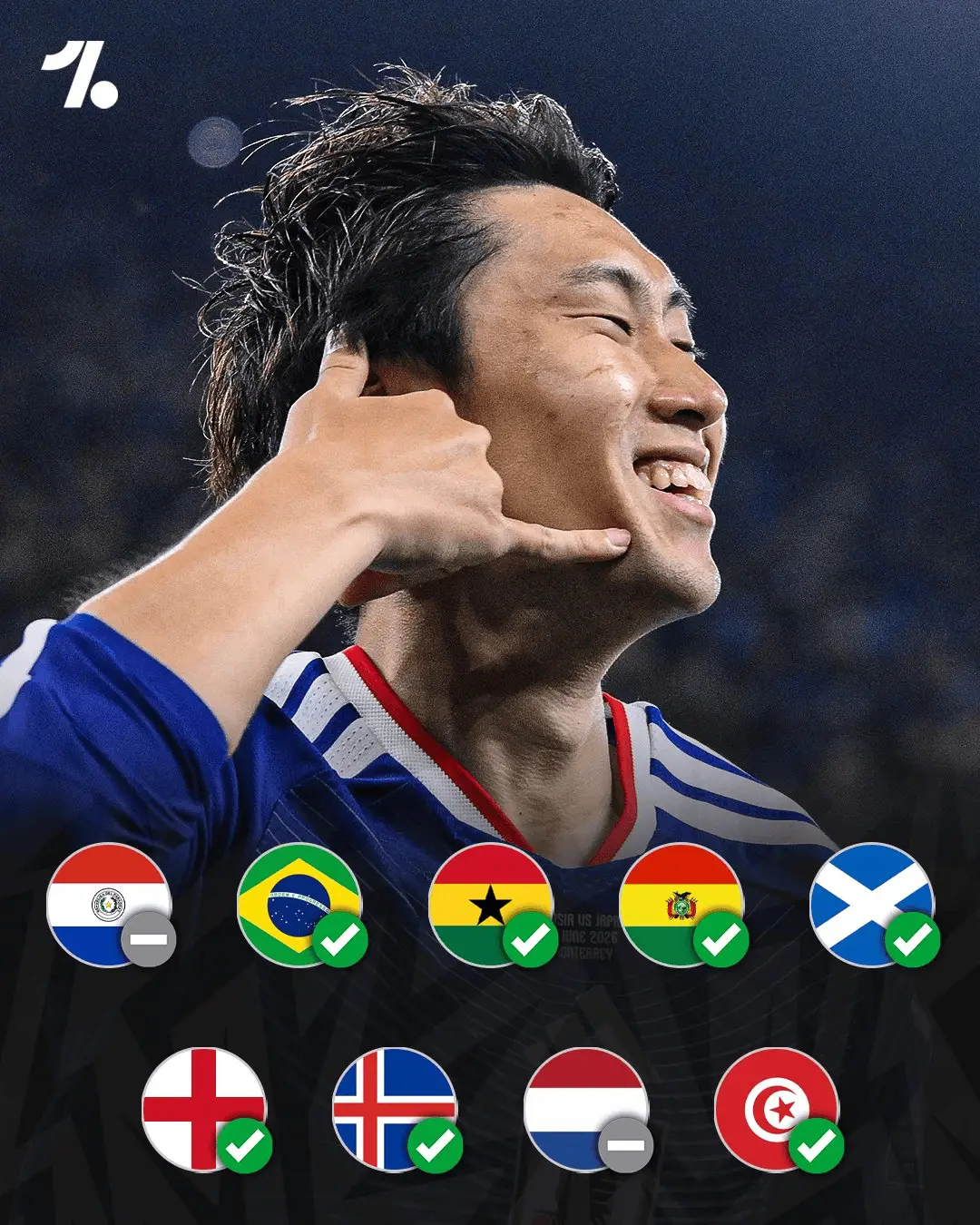 令人羡慕！欧洲非洲美洲都拦不住！日本4-0突尼斯，豪取各赛事9场不败 ...