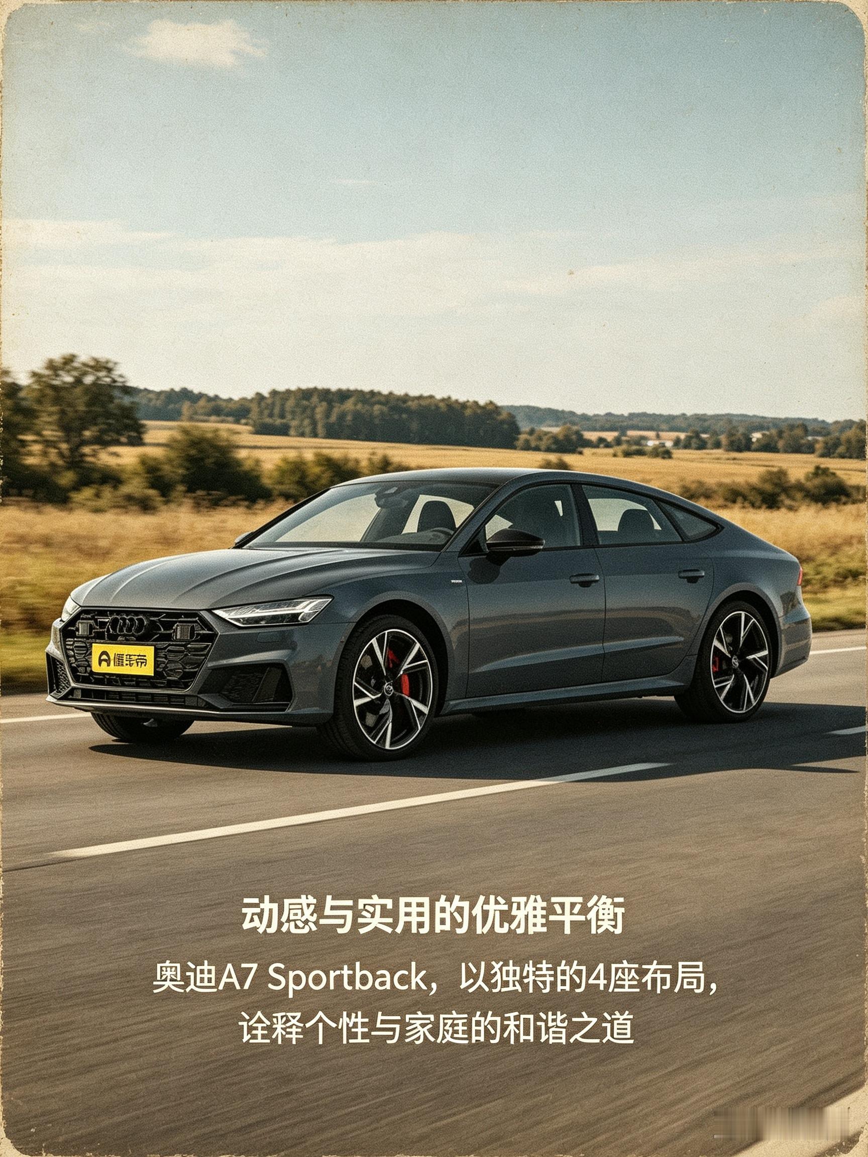 奥迪A7 Sportback 动感优雅之