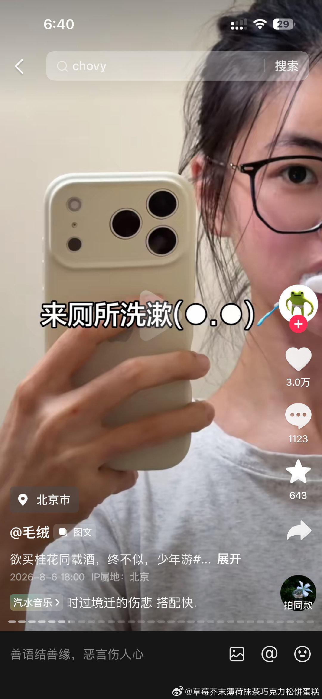 你的意思是穷游，但是手机是iPhone 17 Pro吗？ ​
