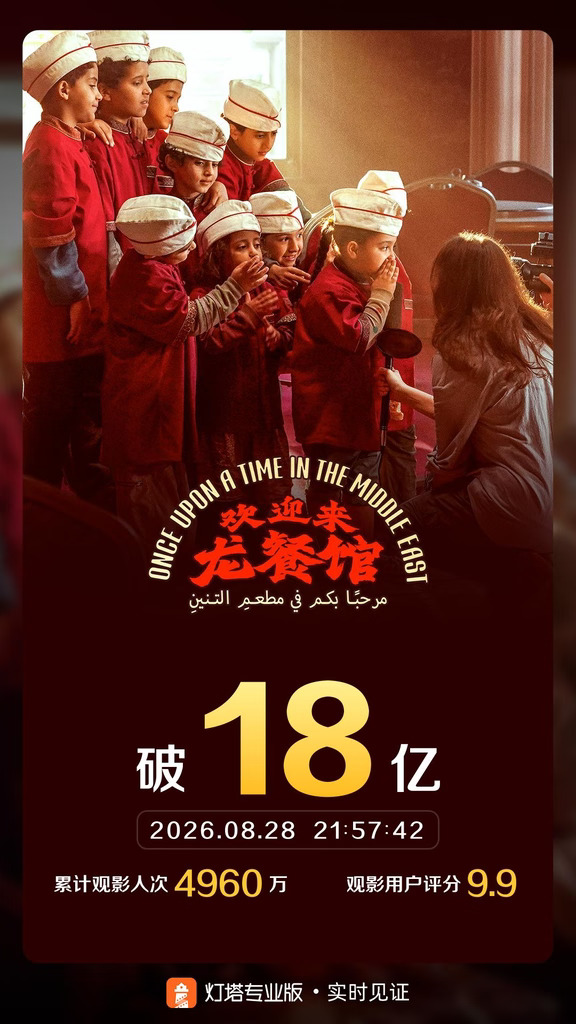 《欢迎来龙餐馆》票房破18亿！