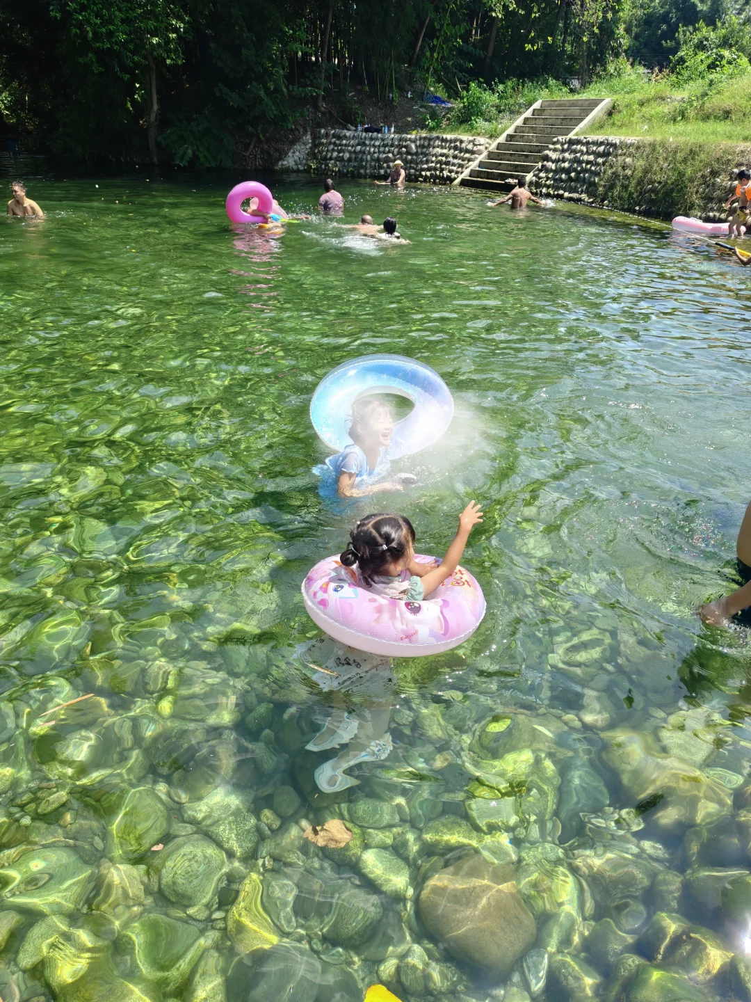 趁天热🥵赶紧告诉你们天然玻璃泉水的地方