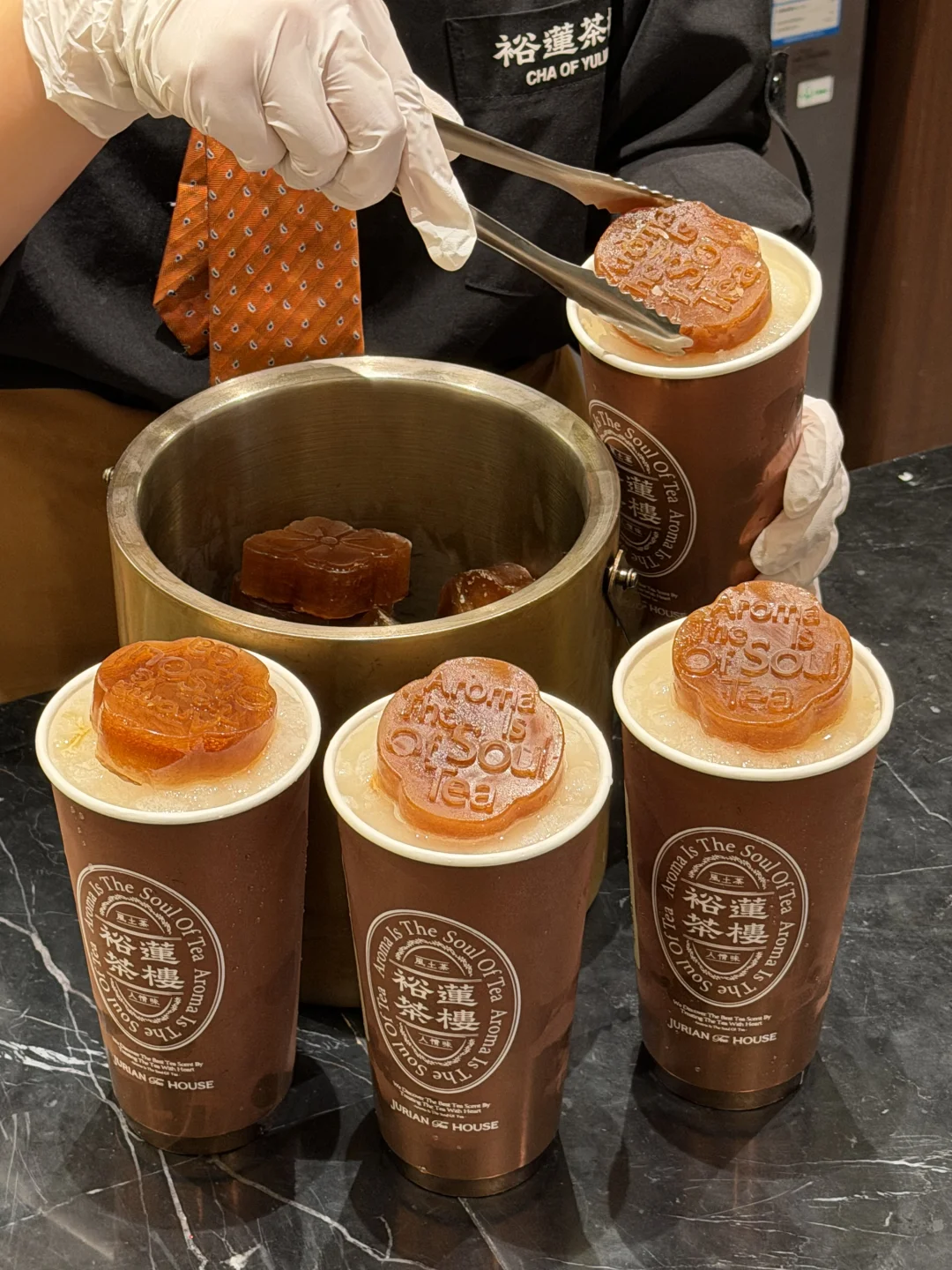 裕莲新出的茶钻梨茶。。。简直是本年度黑马！！？