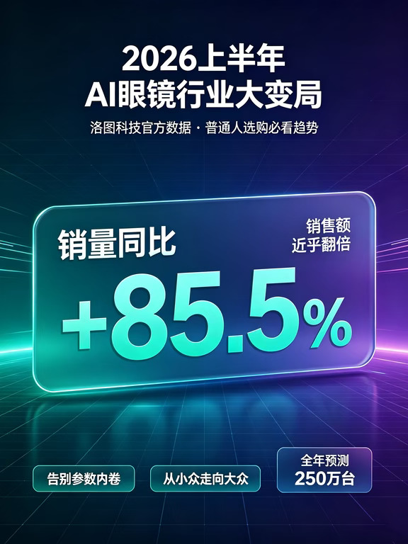 从洛图看2026年AI眼镜行业大变局