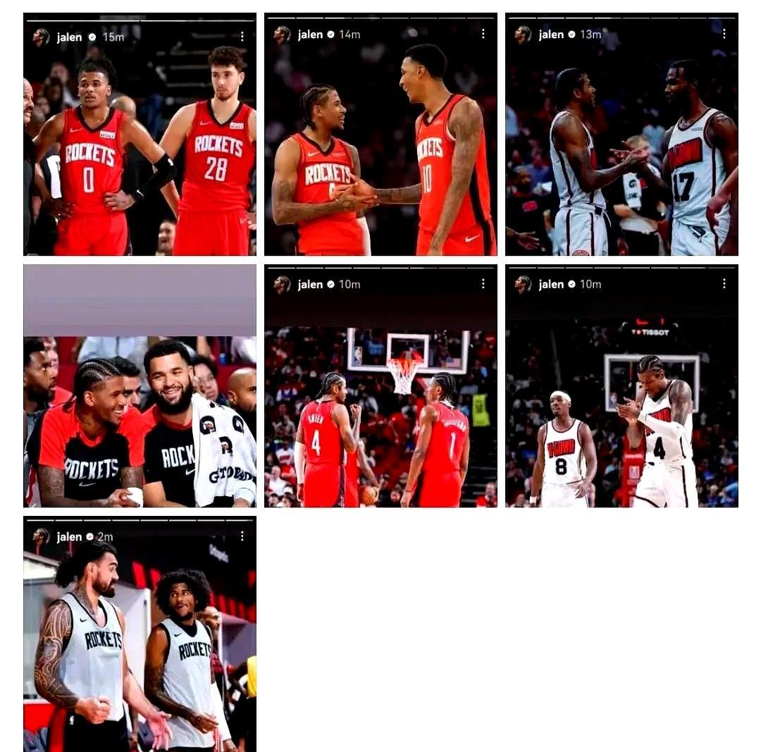 杰伦格林晒图告别队友  说实话看他发这张合影的时候，心里突然揪了一下。...