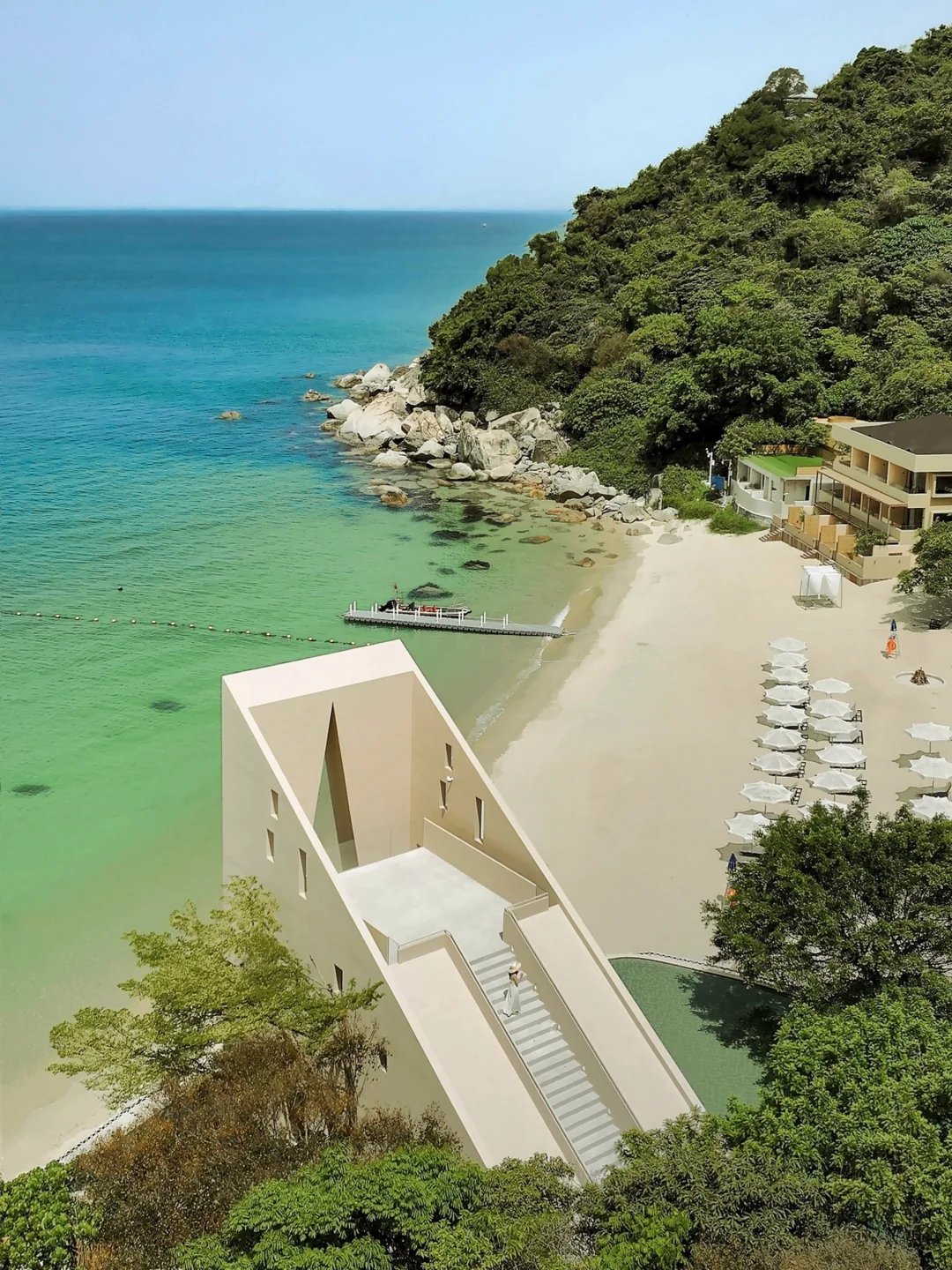 我宣布！这是我今年去过最喜欢的海边酒店🏖️