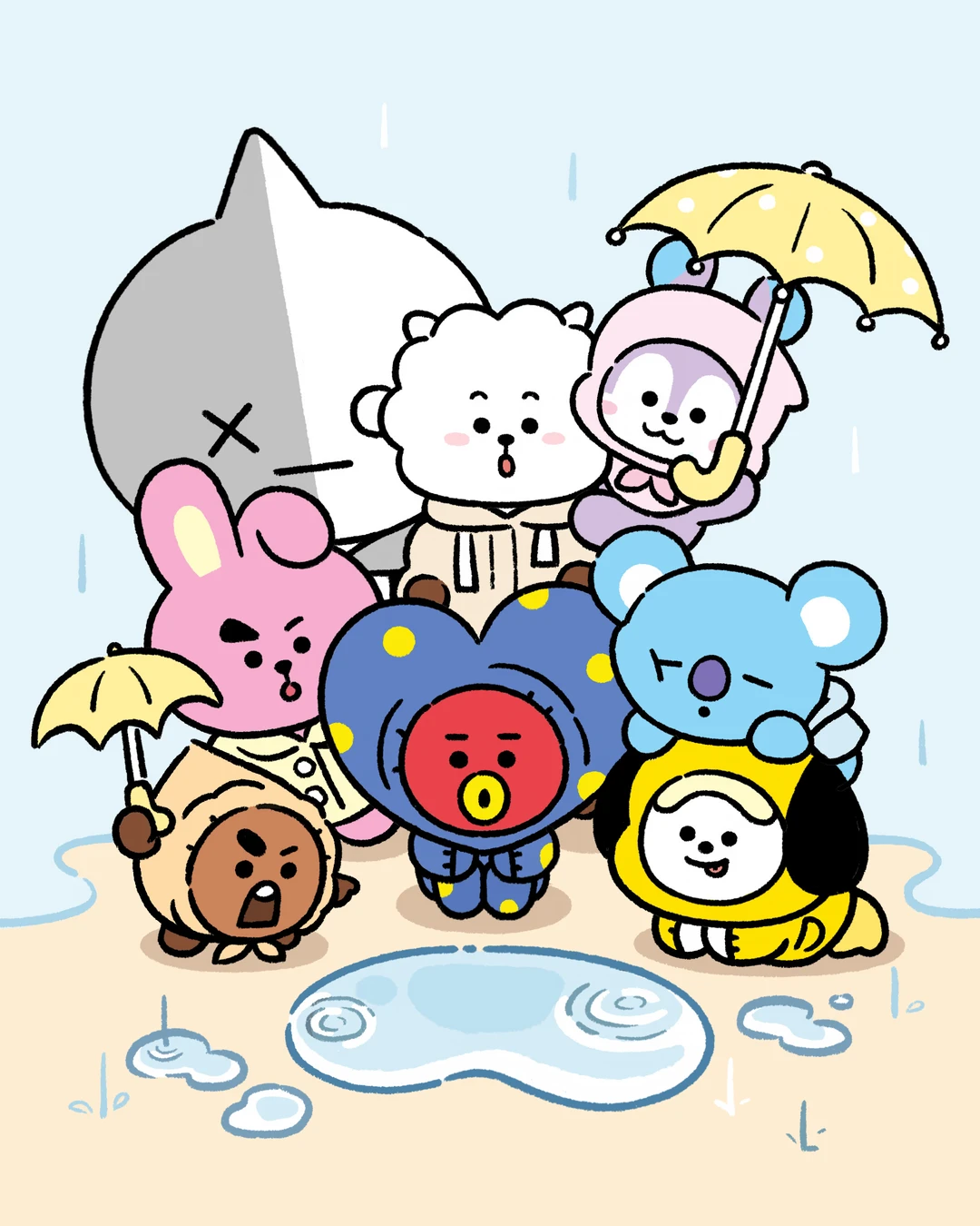 等等……这里居然还有另一个BT21?!🧐💧