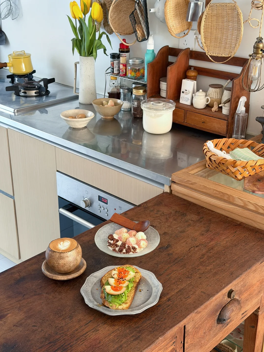 有咖啡有面包有好天气☕️🥖🌞