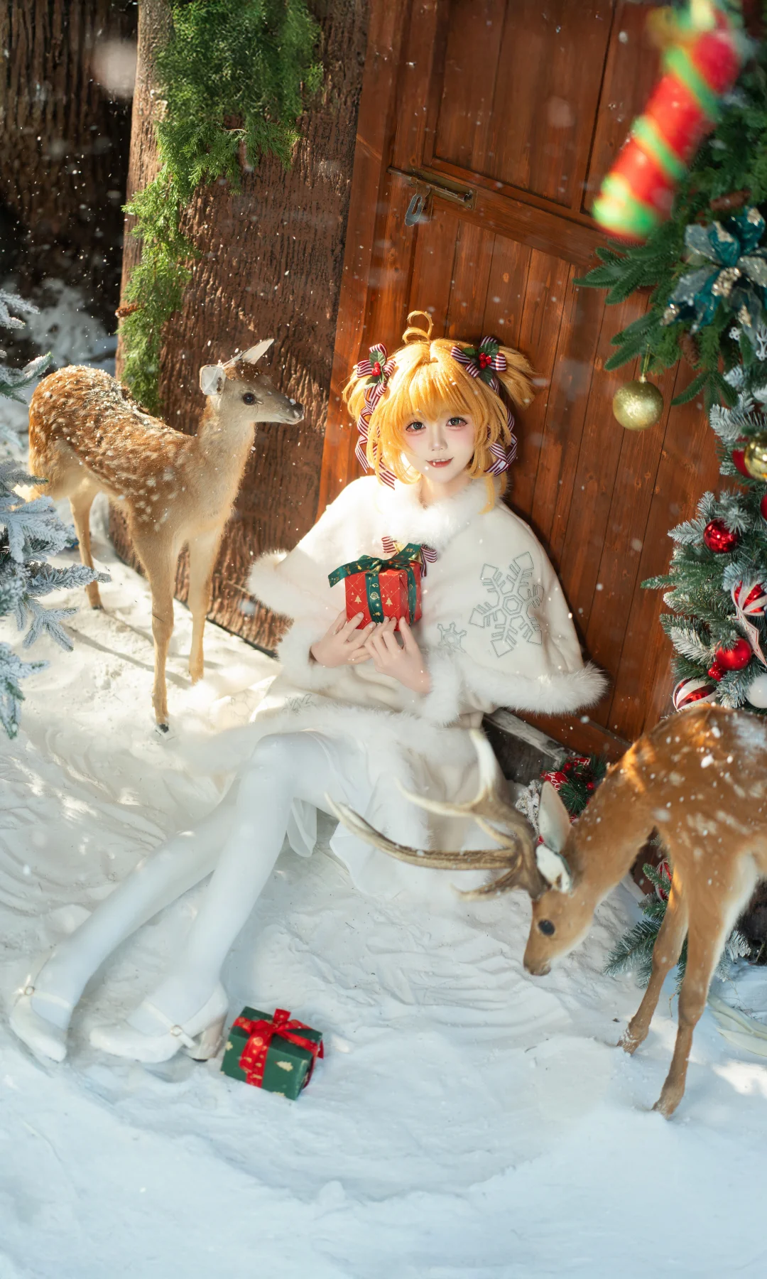 “知世拍的小樱也太萌了吧❄️”