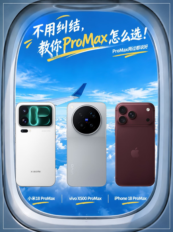 不用纠结，ProMax就看这三台！