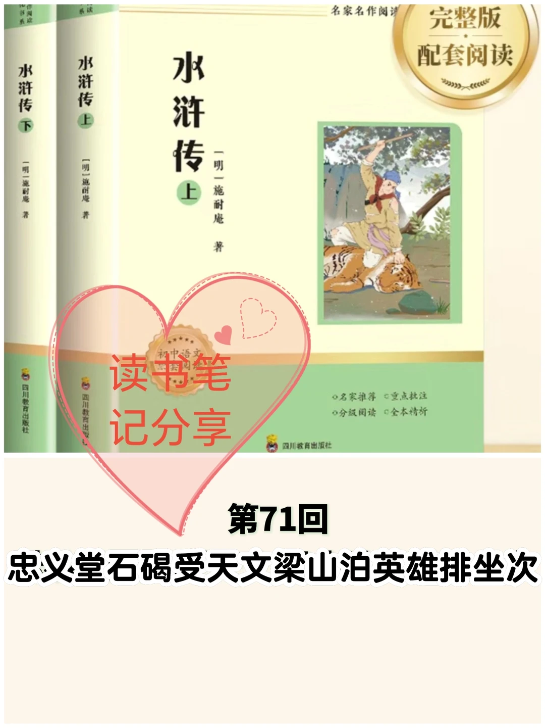 《水浒传》第71回👉读书笔记分享