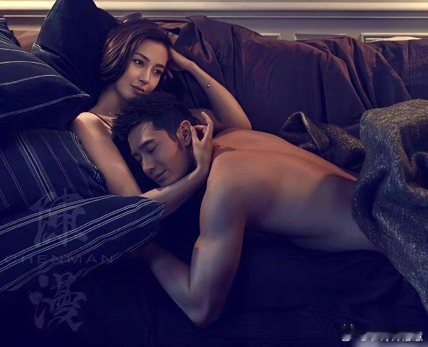 娱乐圈最有氛围感的结婚照片就是黄晓明baby的了吧！ ​​​