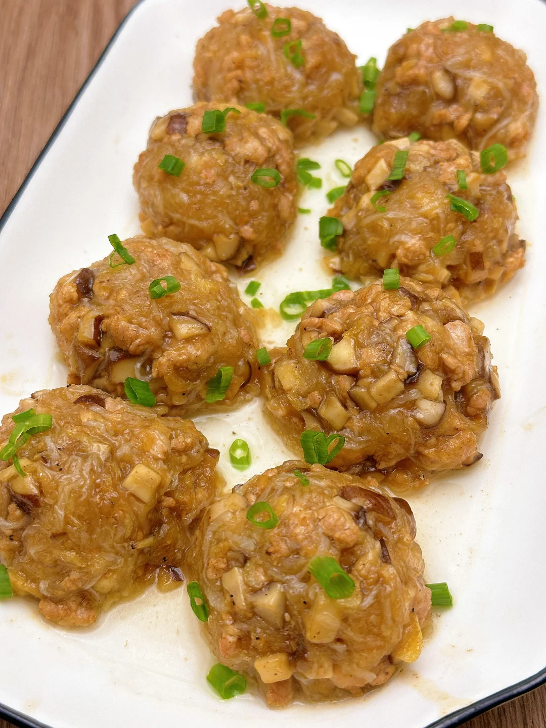 冬季要多吃萝卜，清蒸白萝卜肉丸！😋