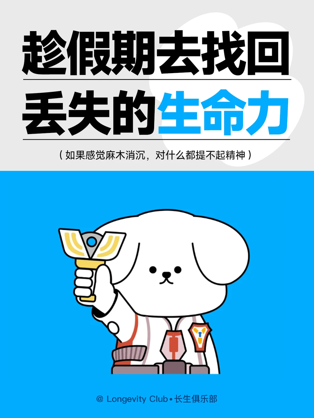 趁着假期去把丢失的生命力找回来吧~