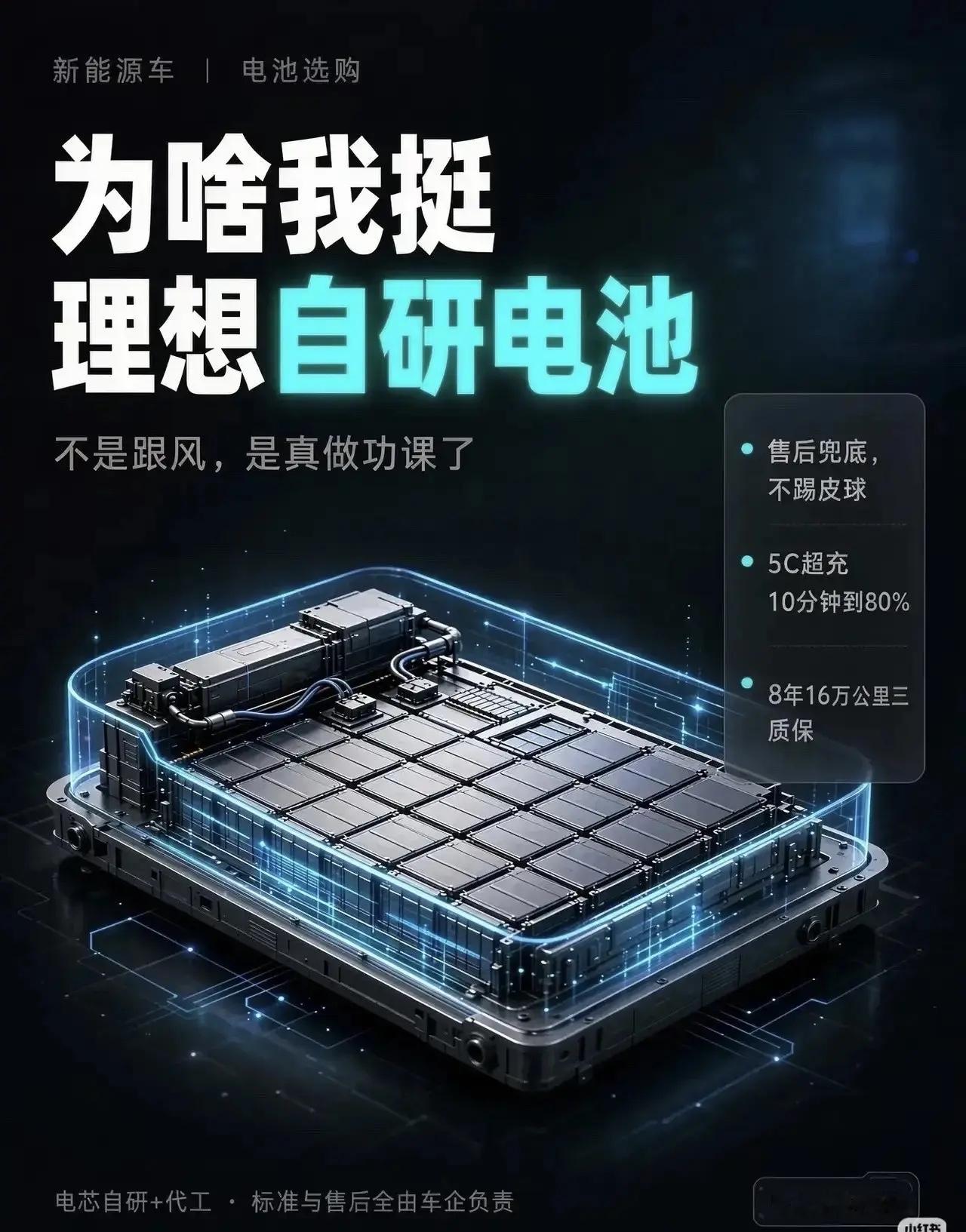坚持深度自研电池，也是