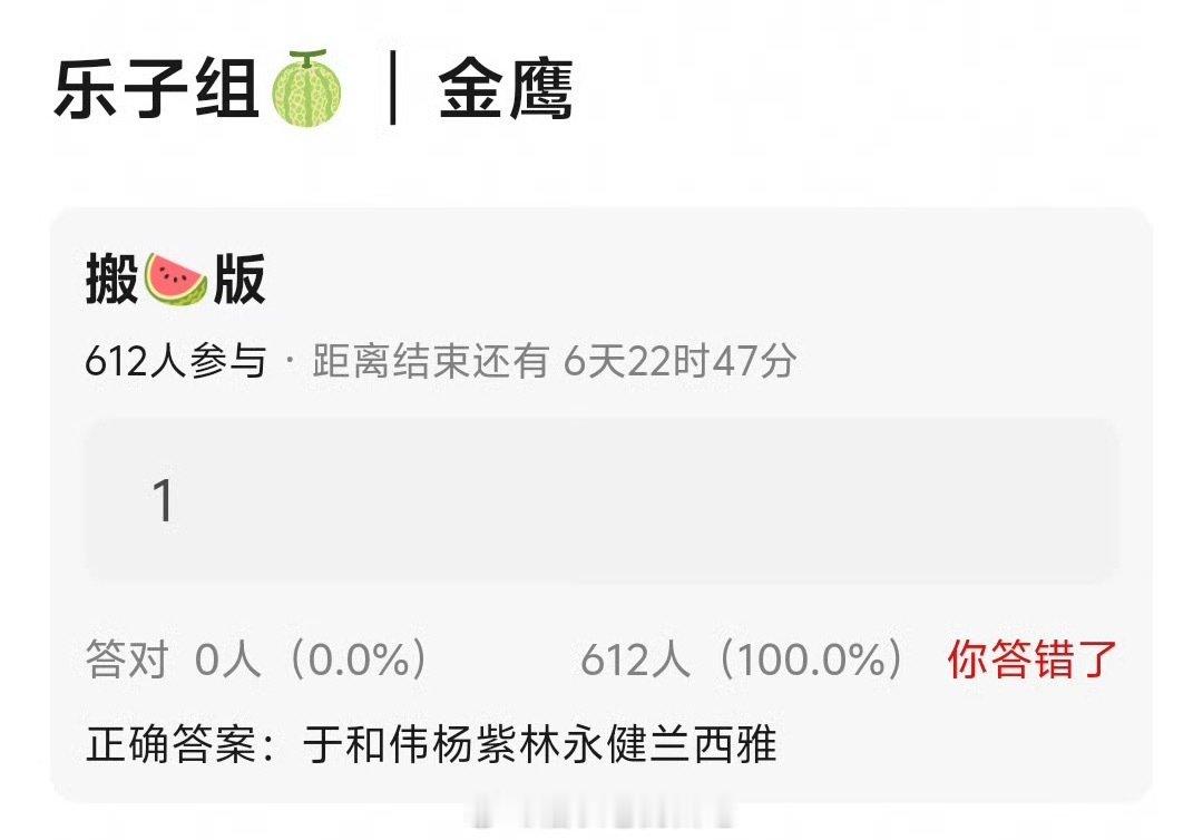 吃瓜金鹰奖获奖名单
视帝-于和伟
视后-杨紫
男配-林永健
女配-兰西雅
#金鹰奖##金鹰奖视帝视后角逐# ​