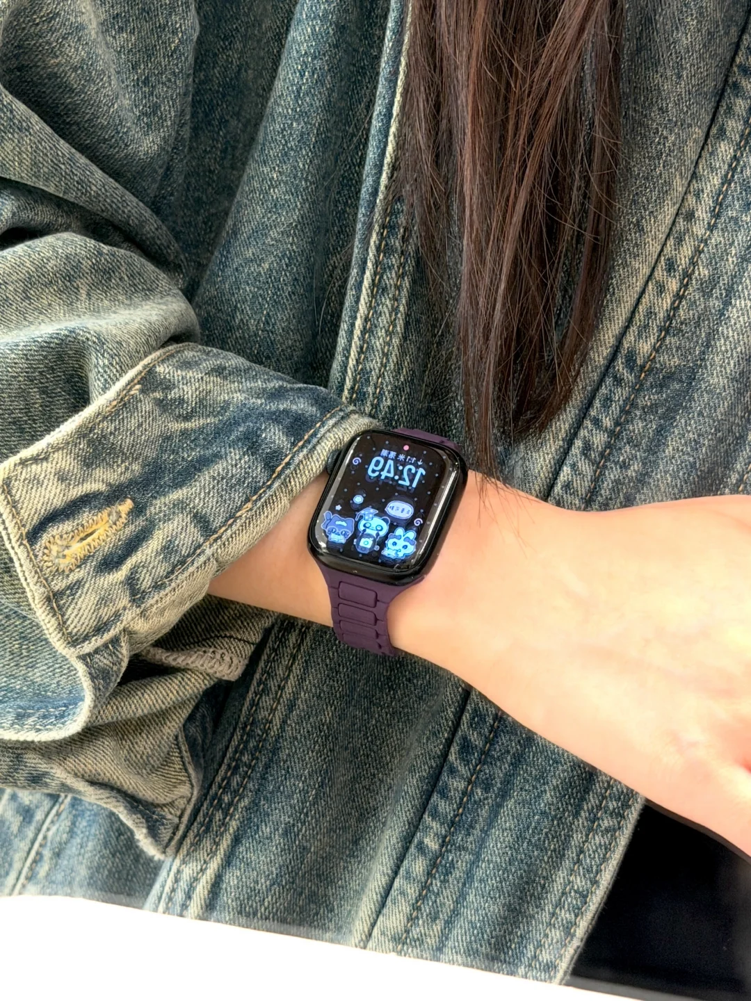 AppleWatch 梅子色！！