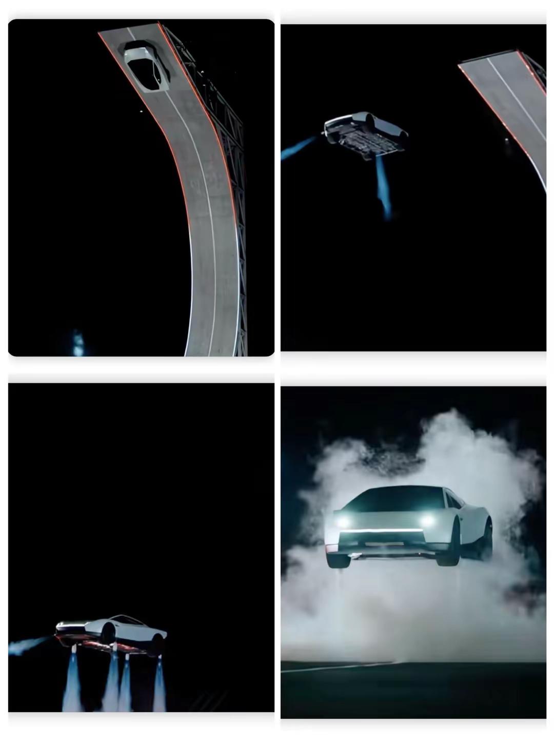 特斯拉 Roadster 会飞的汽车来了。就在今天10月16日特斯拉的发布会上，特斯拉第二代Roadster正式亮相，零百加速一秒，并且当着现场观众演示了