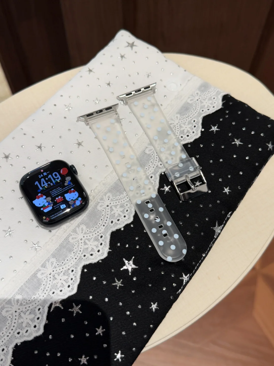 天蓝波点超绝ins萌！💧AppleWatch