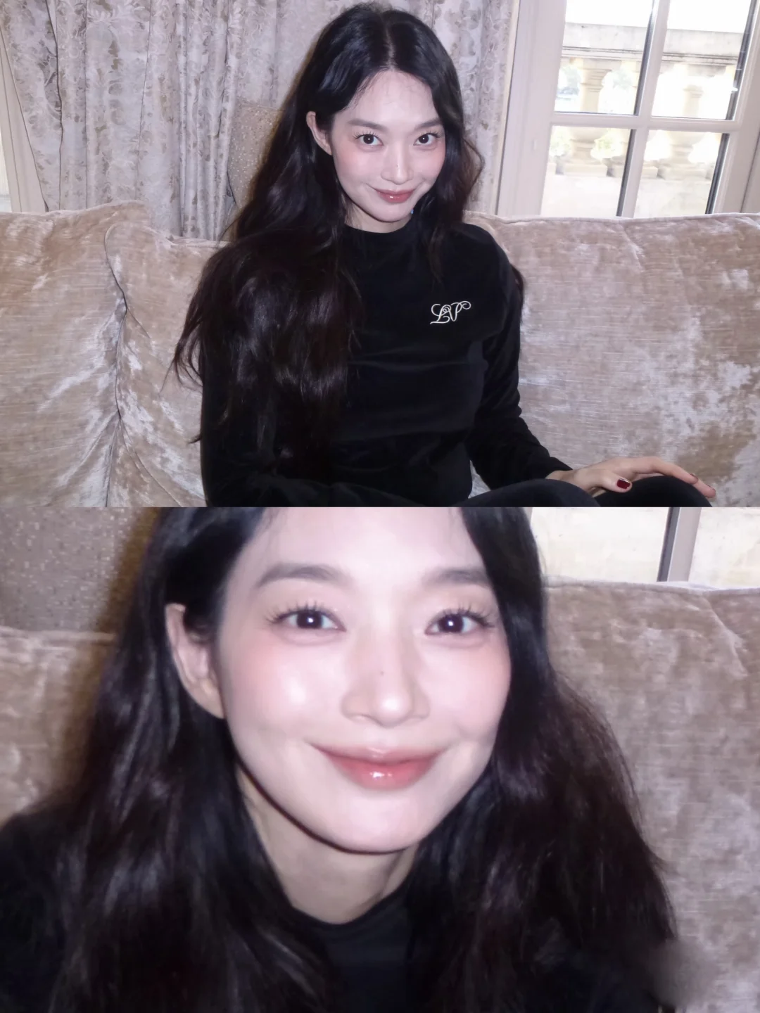 申敏儿在巴黎！姐怎么美得像刚出道一样
