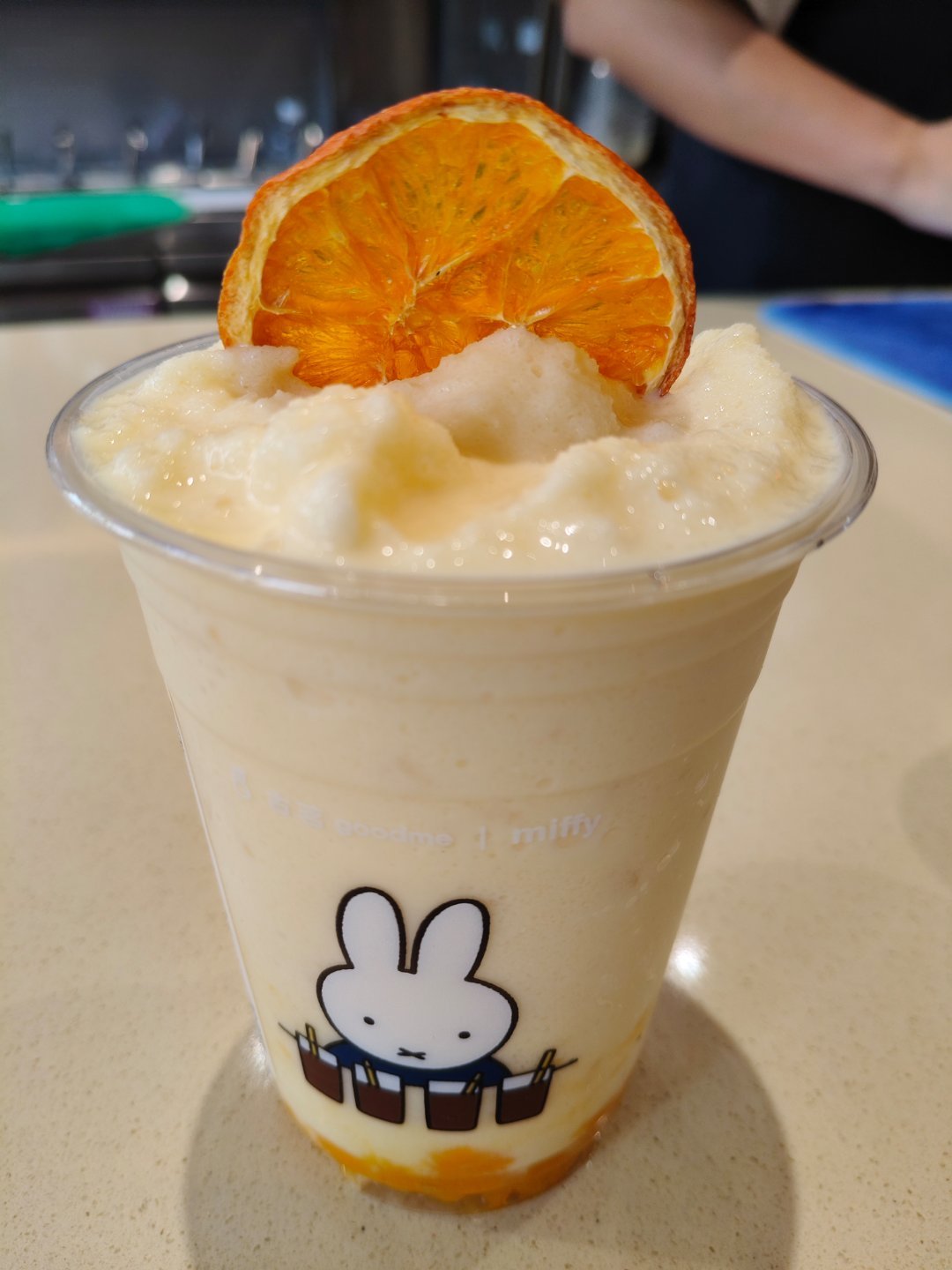 这个泰橘糯米酸奶很nice🍊 ​​​