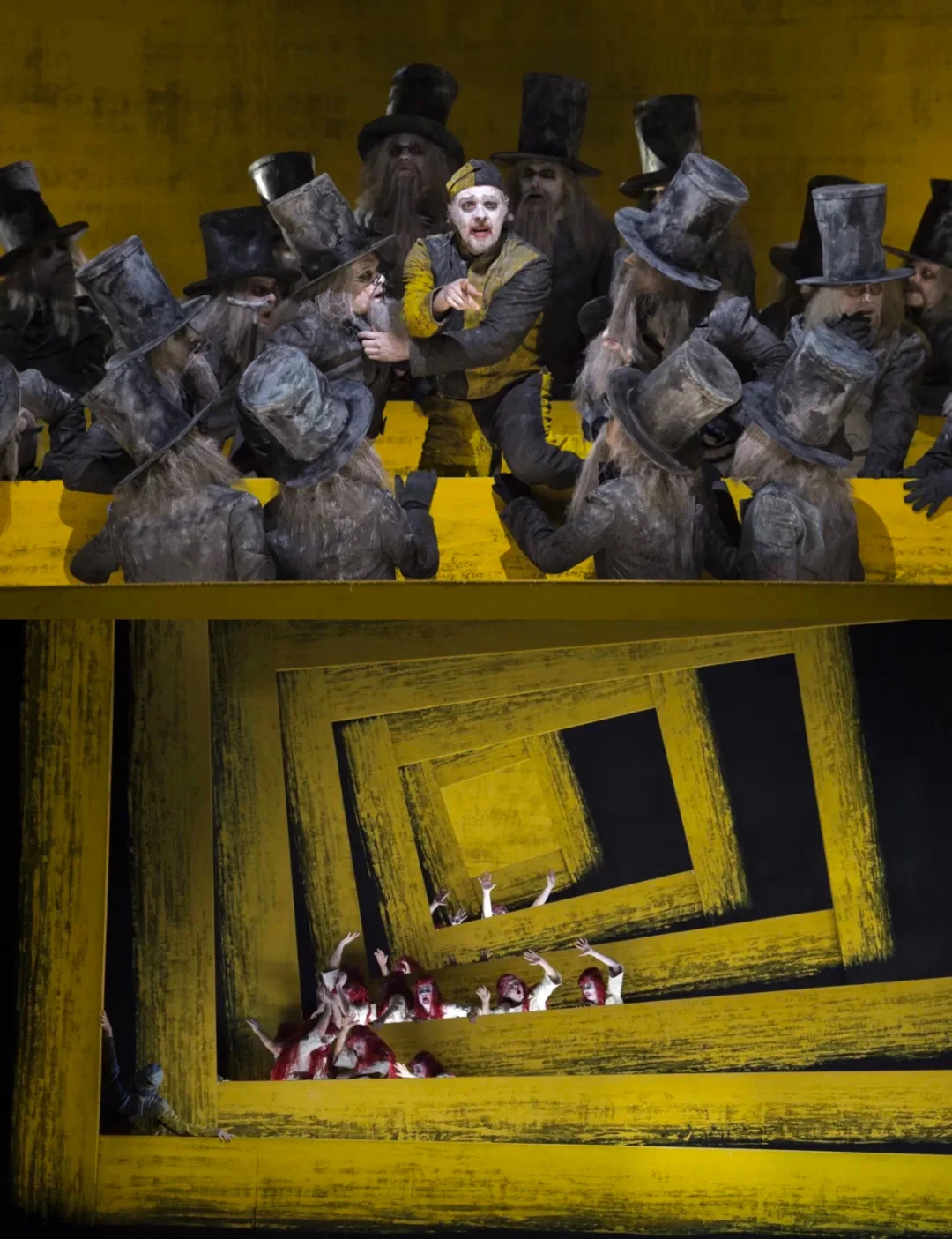 舞美可以将几何元素和设计构成理念融会贯通