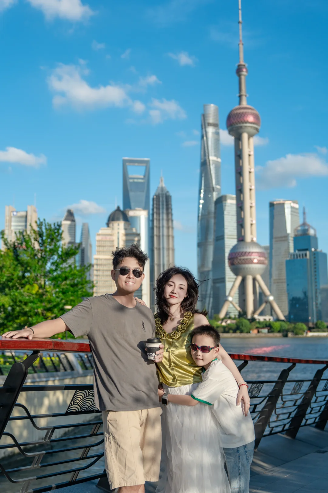 上海家庭旅游！找到【北外滩滨江绿地】就对了