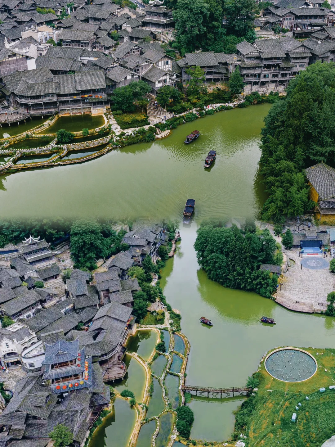 去均温26℃的贵州乌江寨过清凉自在的夏天🍃