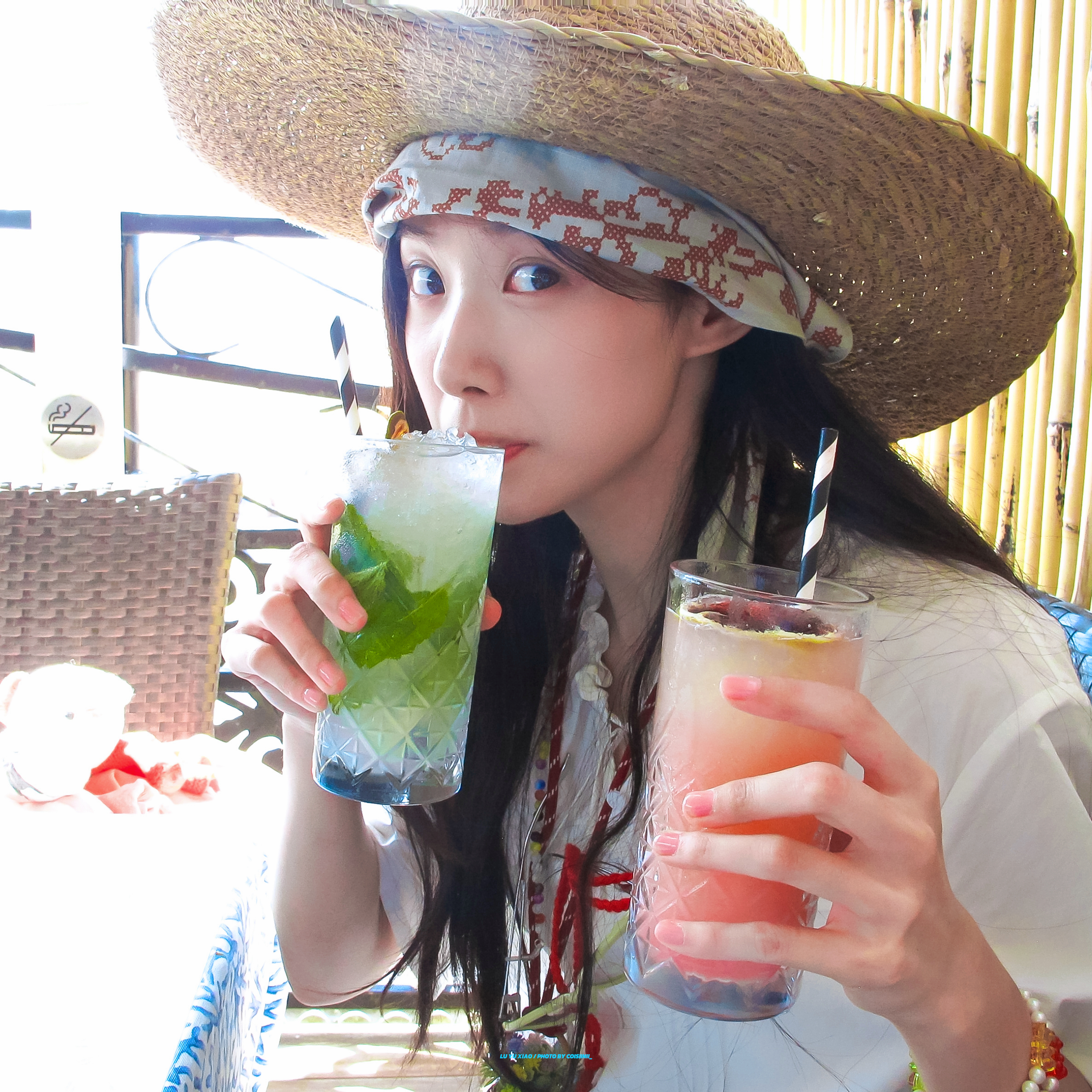 💬幸福的秘诀是...⇩🌷🍃👒
#卢昱晓# ​
