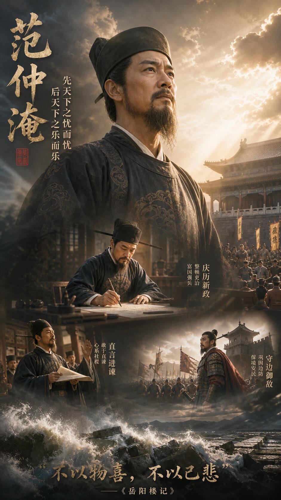 用AI还原的古代诗人，氛围感直接封神！从盛唐到宋韵，从山水田园到家国情怀，每一个人物，都是一个时代的风骨。你最喜欢哪一位诗人？哪句诗最让你意难平？#00后产品经理转型AI博主月入5万##00后裸辞做AI博主3个月收入超上班# ​