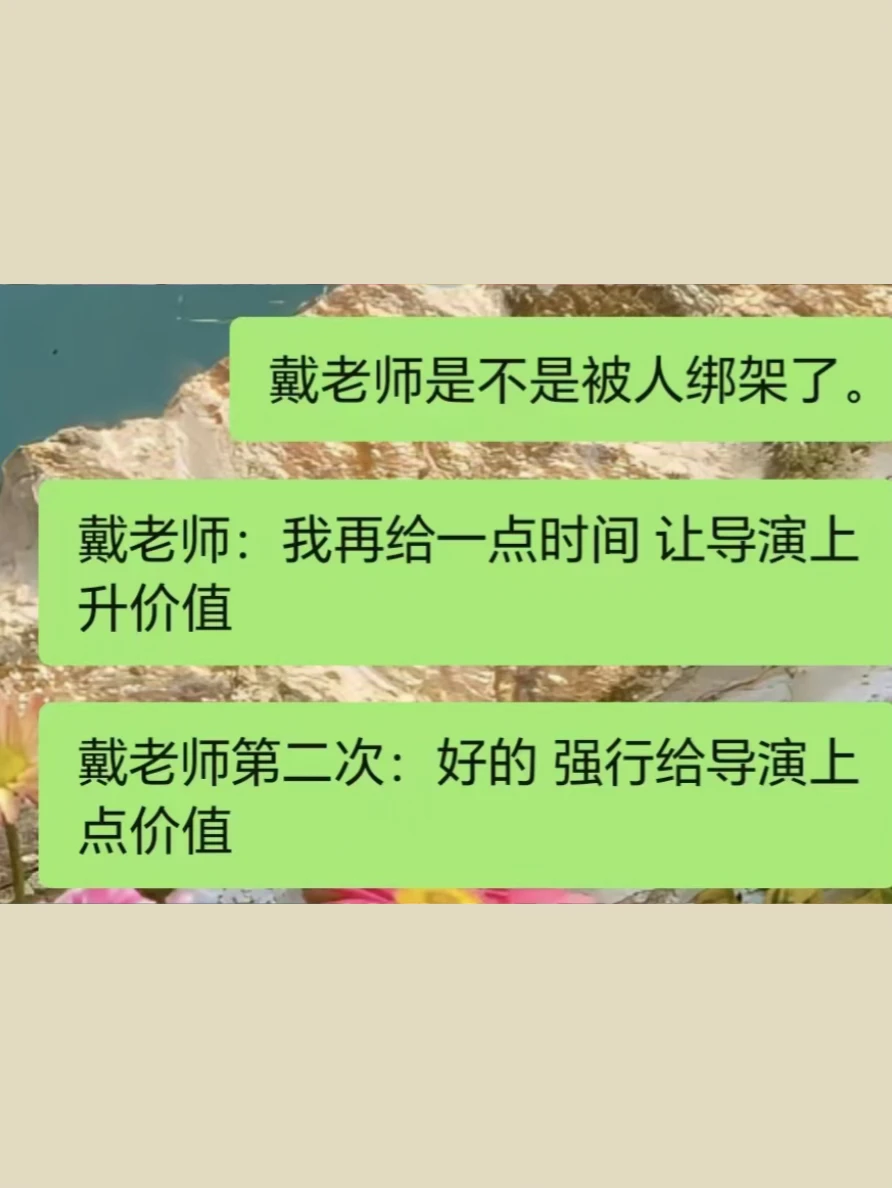 感觉戴锦华老师被绑架了 好惨