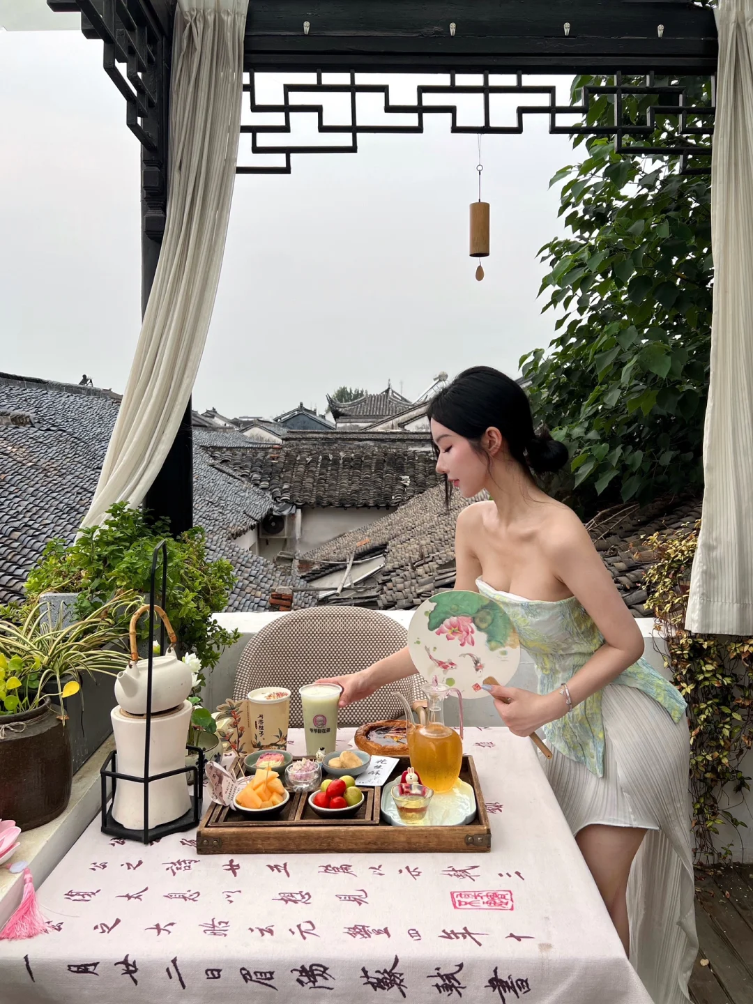 苏州丨金秋赏桂当然要配上桂花奶茶啦🧋