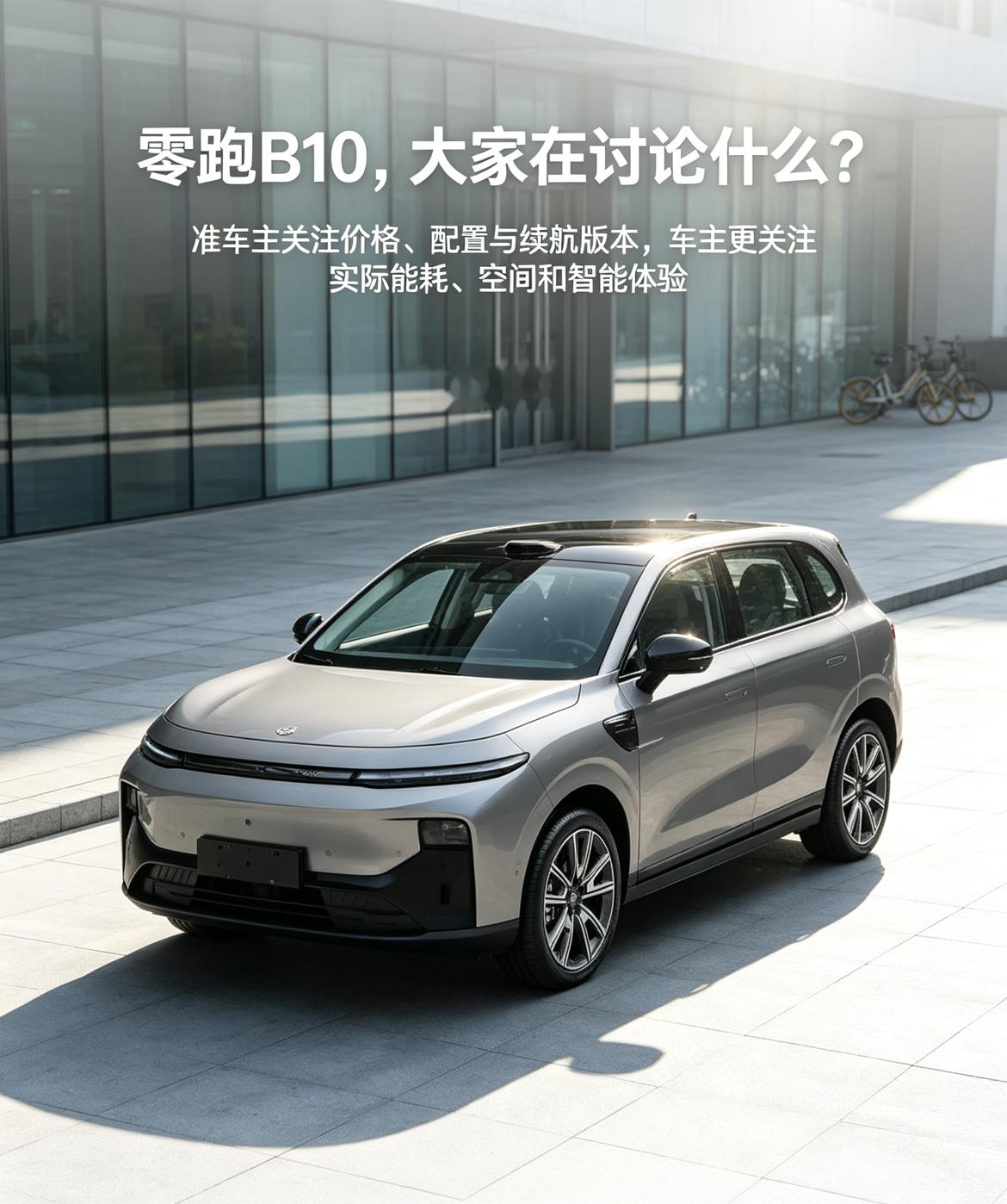 零跑B10这款紧凑型纯电SUV性价比挺高，后置后驱开着顺手，车内空间宽敞。续航版本选择多，日常通勤能耗低。不过实际续航会受气温影响，购车最好试驾感受下底盘和车机。【来自懂车帝车友圈】