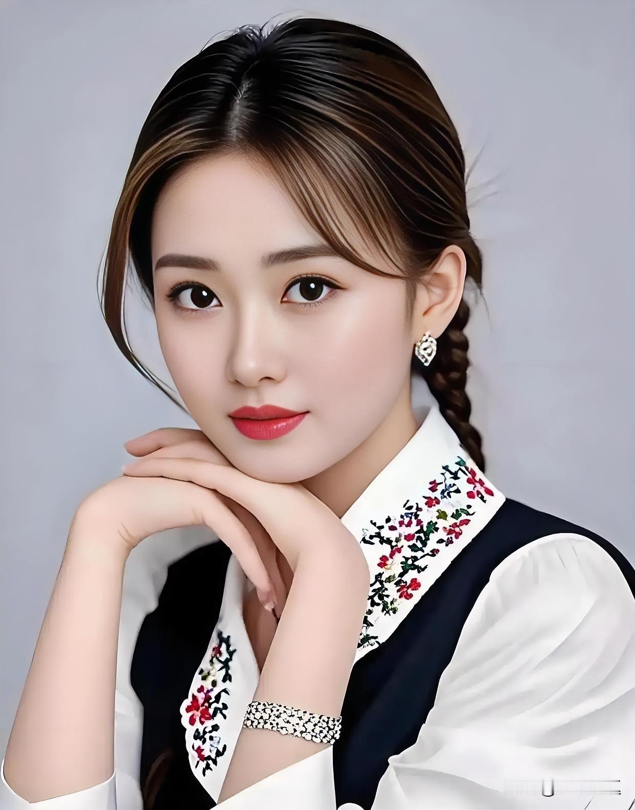 甜美少女风，精致妆容与优雅穿搭完美结合！